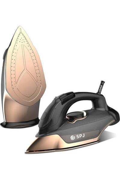 SPJ Steam Iron 3100W with 350ml Water Tank, Nano Soleplate, Dry/Steam/Spray/B...