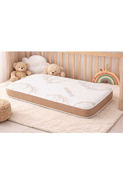 ROYALYAT Bamboo Bebek yatak Bambo Bebek YATAK ortopedik çocuk yatağı Anne Yan...