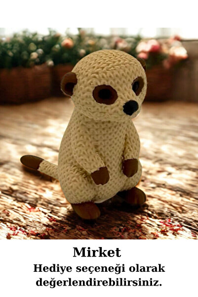 CESTOPİENO 1 Adet 7.5 cm Mini Mirket Örme Desenli Dekor / Pasta Süsü / Oyunca...