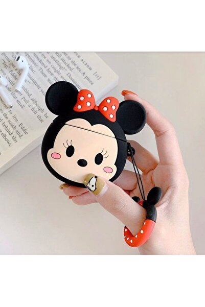 daystar سماعات AirPods 4 فقط. حافظة سماعات رأس لطيفة على شكل شخصية ميكي متواف...