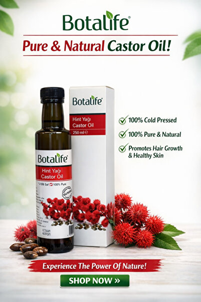 Botalife Hint Yağı 250ml (HEKZANSIZ)