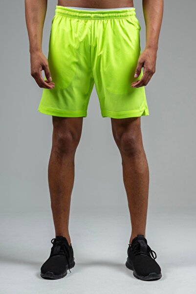 MARATON Regular Men's Shorts Neon Green - Shorts