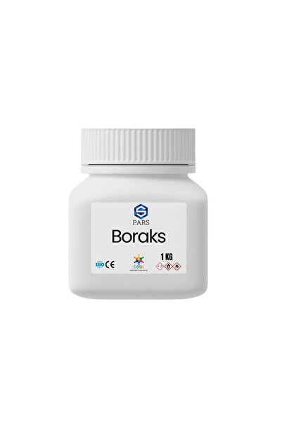 Pars Boraks (Sodyum Borat) Doğal Toz Öğütülmüş Sodyum Borat Tuzu 1 Kg