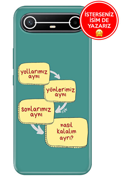 TECNO Spark Slim 5G KM9 Kılıf Trend Desenli Esnek Kapak Biz Aynıyız