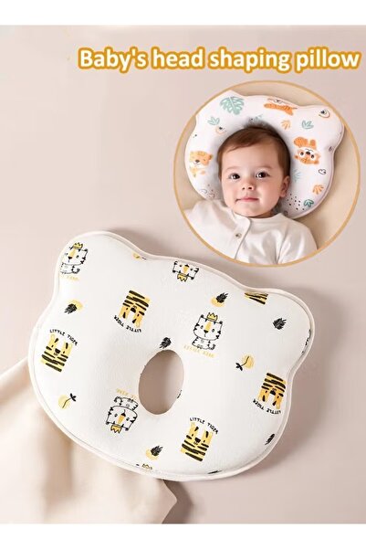 Generic Baby Neck Support Pillow Baby's Head Shaping Pillow Memory Foam Pillo...