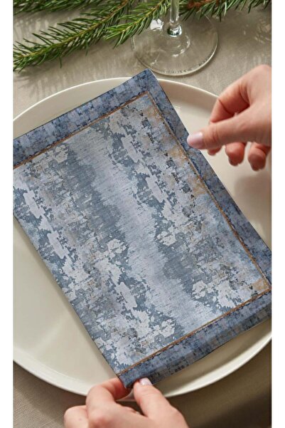 Markaev Ocean Breeze Cotton 4-Piece Napkin Set