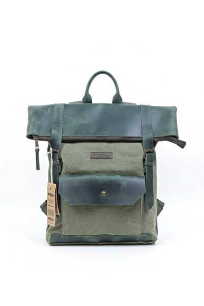 old cotton cargo GDS CAHUİLLA BAG Deri Kapaklı Sırt Çantası