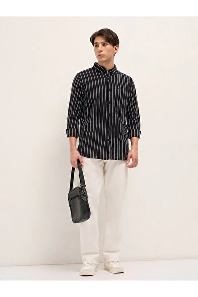 The Bear House Men's long Sleeve Shirt, breathable, soft comfort Fabric