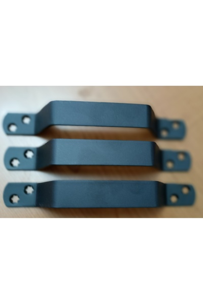 Aydemir Large Iron Chopping Handle Matte Black 3 Pieces