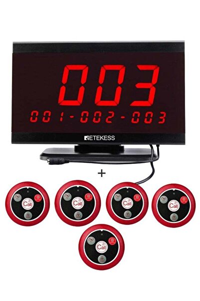 retekess Wireless Calling System for Restaurants and Cafes