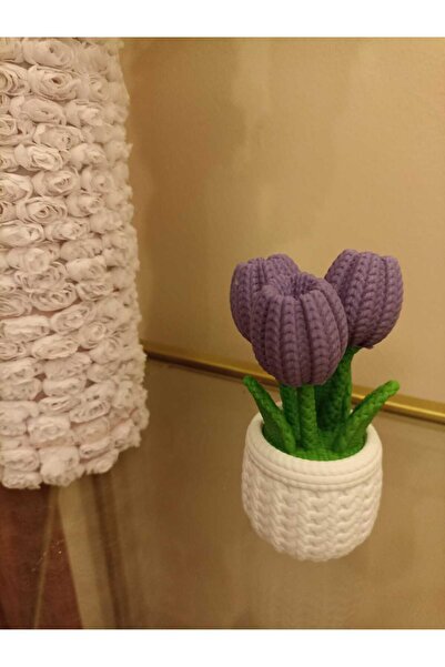 smilechild Cobalt Ida Purple Tulip 12 cm Valentine's Day Christmas Gift Decor...