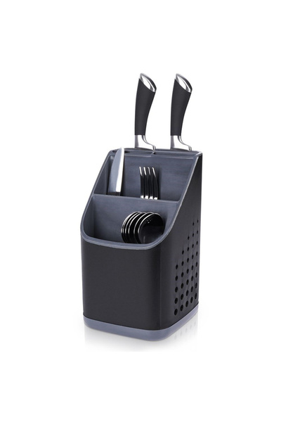 Vilde Suport negru pentru tacâmuri cu inserții din grafit