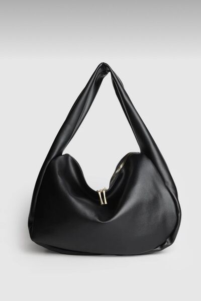 bahwar Women's Hobo Bag Zippered Vegan Leather Bag