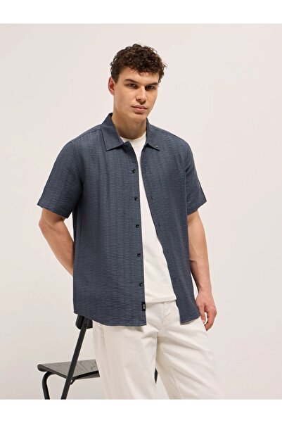 The Bear House Men's long Sleeve Shirt, breathable, soft comfort Fabric