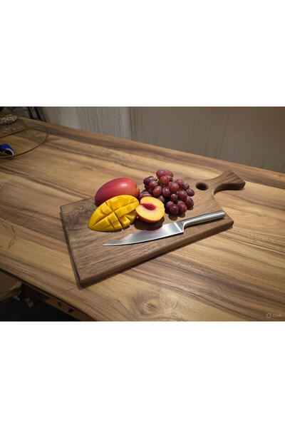 Unichrome 36 X 20 Cutting and Presentation Board Solid Walnut Wood