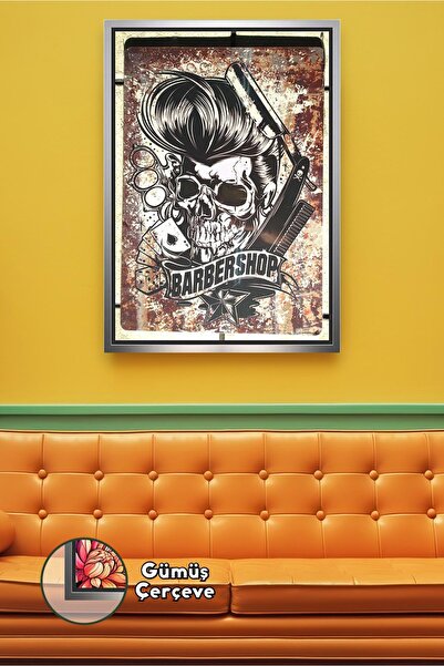 KOSS Dijital Dekorativna slika na platnu sa makazama i britvicom, detaljan li...