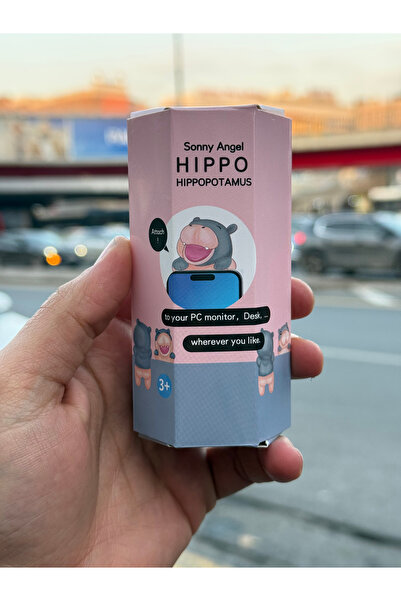 izel aksesuar Sonny Angel Hipopotam Serisi Mini Figür Serisi Telefon Tablet S...