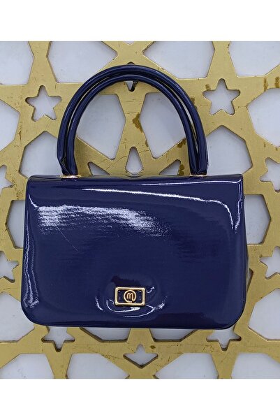 tekmagic bags Uğurtek Hand-Held Box Model Women's Bag with Chain Strap and Lid