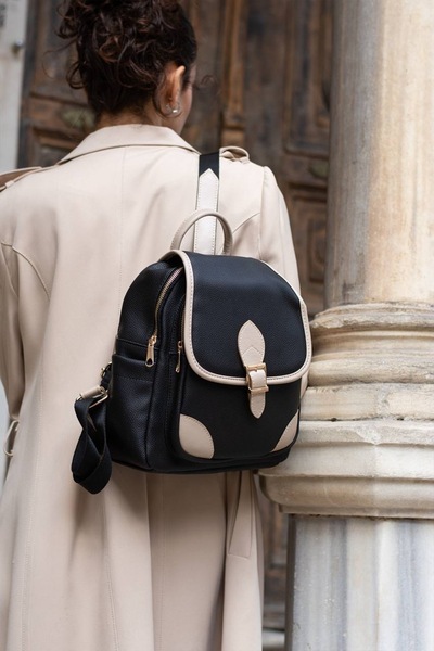 KIRASE Women's Quality Leather Buckle Detailed Comfortable Strap Both Stylish...