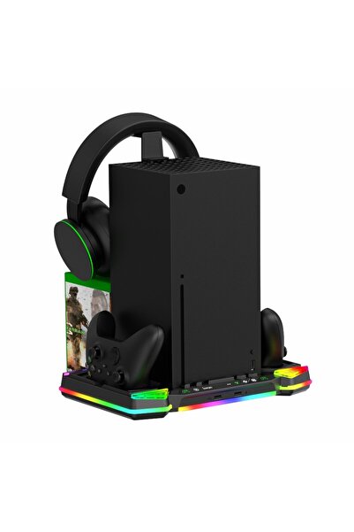 ipega XBOX Series X Uyumlu RGB Soğutucu Fanlı Şarj İstasyonlu Stand - PG-XBX025S
