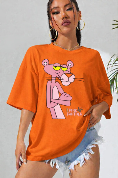 New Shine TRIOC UNISEX CU IMPRIMARE PANTERA ROZĂ