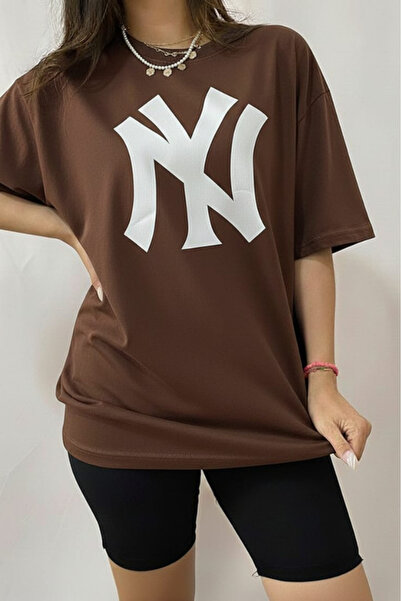 New Shine ΜΠΛΟΥΖΑ ΜΕ ΕΚΤΥΠΩΣΗ NY ΜΕ ΣΤΥΛ ΜΕΤΑΓΕΝΙΑΣ ΑΝΑΓΝΩΣΗΣ