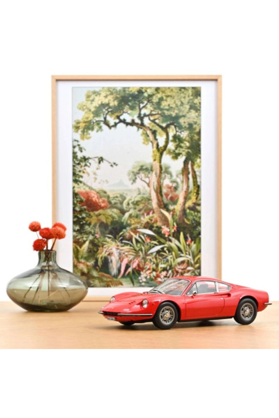 Norev 187800 1/18 Ferrari Dino 246 GT 1968 Red