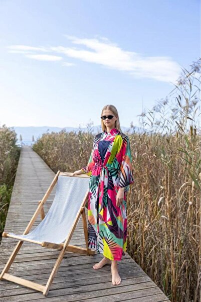 ALFASA Semi-Covered Swimsuit-Navy Blue