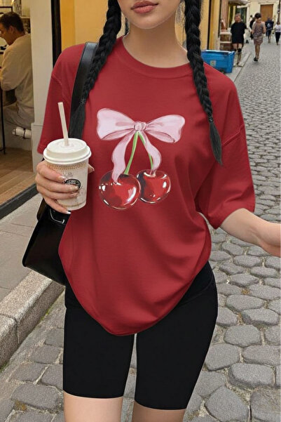 New Shine Cherry Printed Unisex T-Shirt