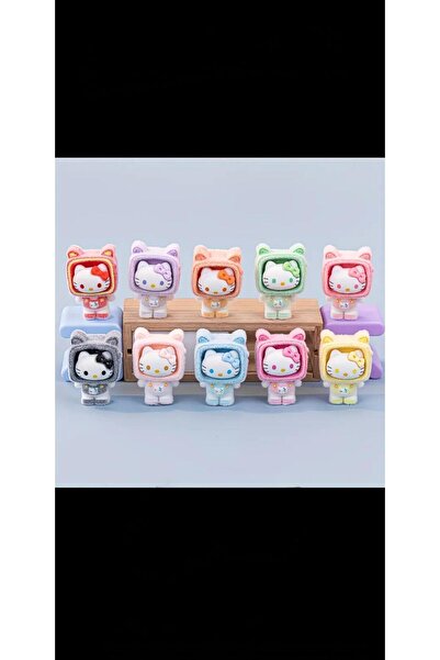 SANRIO Sanrıo, Floklu Tv yaratıcı 3d dekorosyon,Hediyelik, 4.35 cm, 2 adet fi...