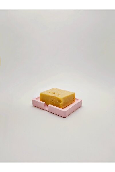 EL YAPIMI DASMAN Dekoratif Katı El Sabunluk, Döküm Taş tozu, Oluk Su Giderli