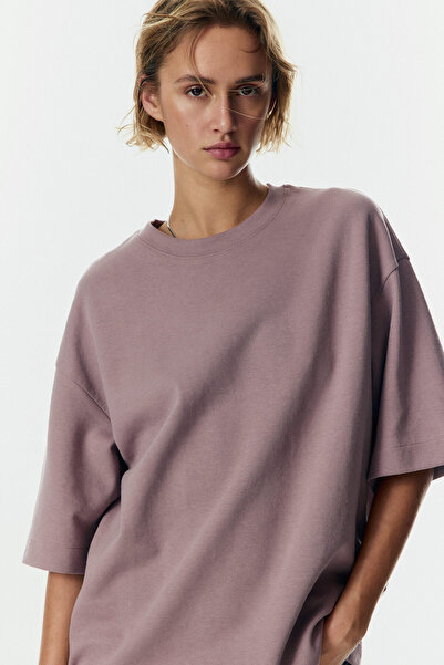 H&M İnterlok Tişört