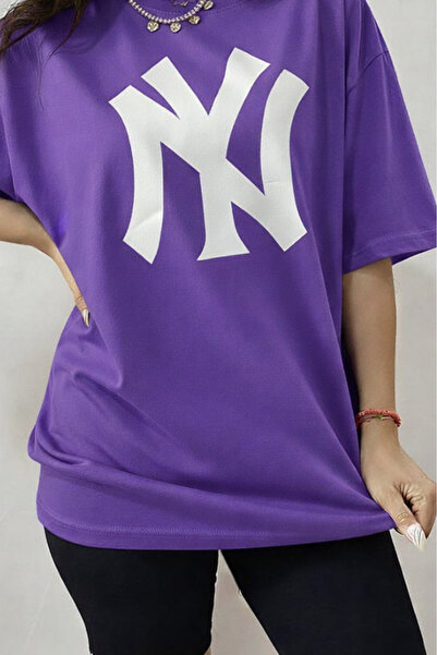 New Shine ΜΠΛΟΥΖΑ ΜΕ ΕΚΤΥΠΩΣΗ NY ΜΕ ΣΤΥΛ ΜΕΤΑΓΕΝΙΑΣ ΑΝΑΓΝΩΣΗΣ