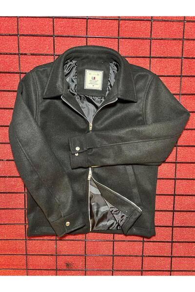 NAxE Men's Clothing Erkek Kısa Kaşe Kaban Ceket