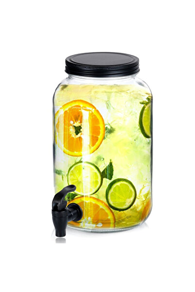 Vilde Glass beverage dispenser with tap 3.2 liters