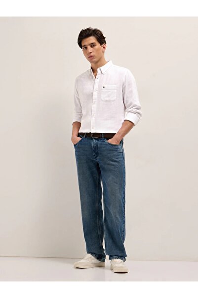 The Bear House Men's long Sleeve Shirt, breathable, soft comfort Fabric