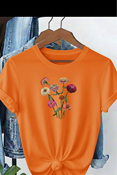 New Shine Flower Printed Unisex T-Shirt