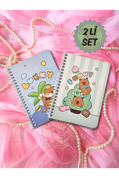 Ceylan Kırtasiye A6 Not Defteri Ödev Defteri 10 Cm X 14 Cm Yeni Model (2 Lİ SET)