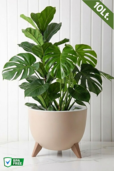 Nandy Home Ufo Model Saksı - 10Lt. Saksı - Yuvarlak Modern Saksı