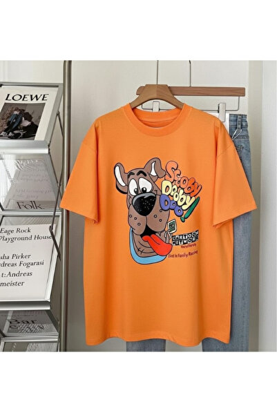 New Shine تي شيرت مطبوع للجنسين من سكوبي دوبي دو