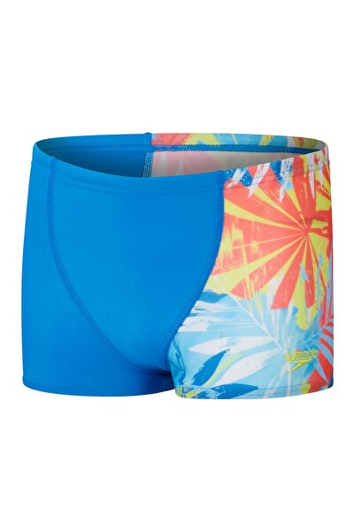 SPEEDO Children's Blue Digi Alvr V Asht Jm Swimsuit 8-00381417365