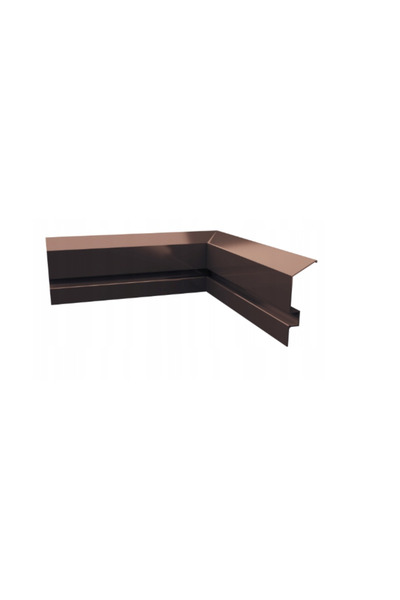 Renoplast Inner corner for skirting board profile C2 MAXI Bronze RAL 8019