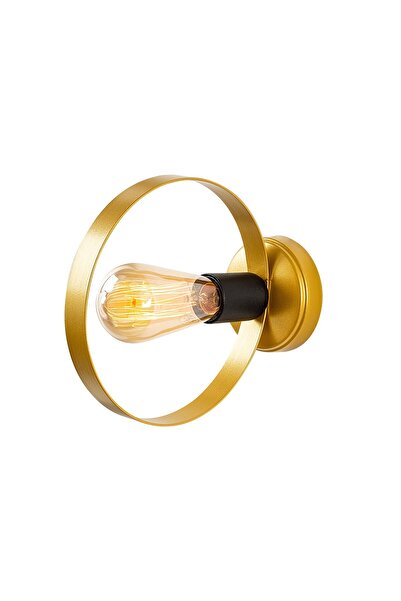 AmberLED Stylish Metal Body Single Sconce with Fuzzy Black E27 Compatible