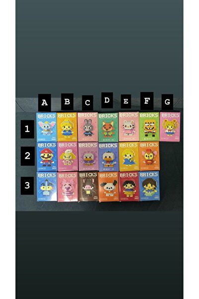 AVİAF Bricks Lego Yapı Taşları Puzzle Disney