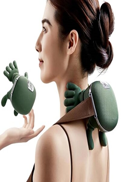 DYSWEI Portable Neck and Shoulder Massager with Heat Function also Suitable f...