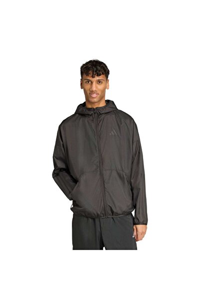 adidas سترة واقية من الرياح للرجال باللون الأسود M Ct Utility Wb Jm3896