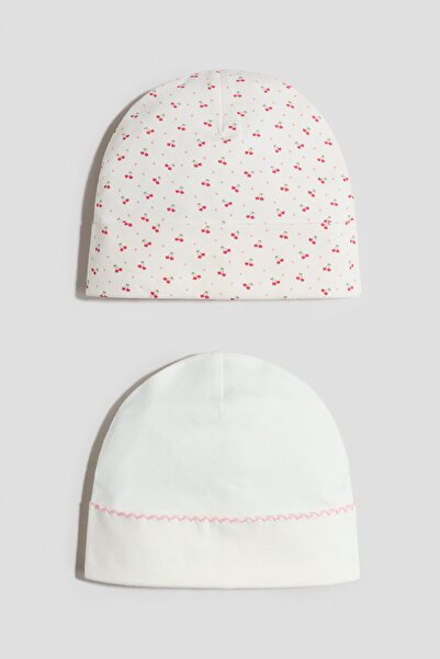 H&M 2'li Pamuklu Bere