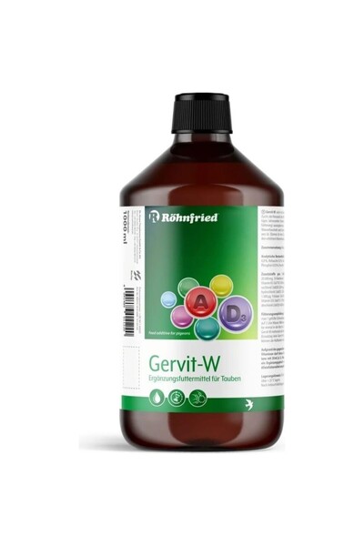 Röhnfried Gervit-W MultiVitamin Takviyesi 15 ml. (ORJİNAL ÜRÜNDEN BÖLÜNMÜŞ)