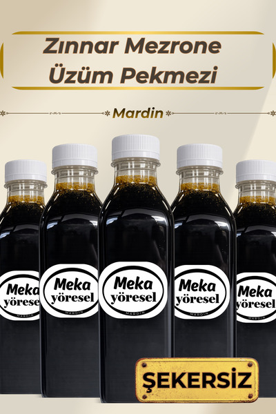 meka yöresel Mardin Zınnar Mezrone Üzüm Pekmezi ◆ Şeker İlavesiz %100 Doğal ◆...