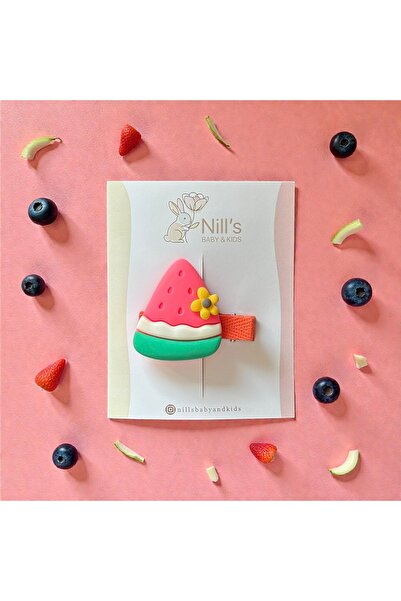 Nills Baby & Kids Watermelon Figured Snap Buckle – Pink